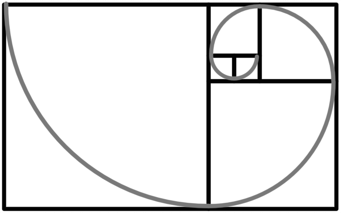 Fibonacci Squares with Spiral cropped