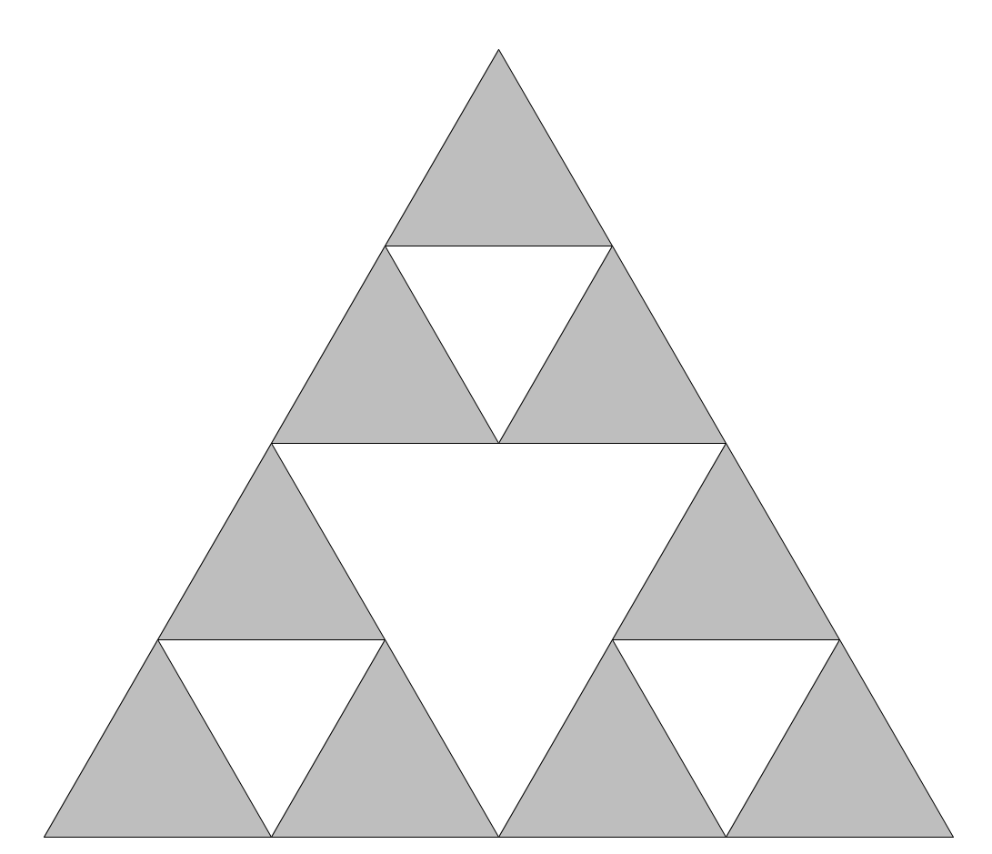 Sierpinski Triangle iteration 2