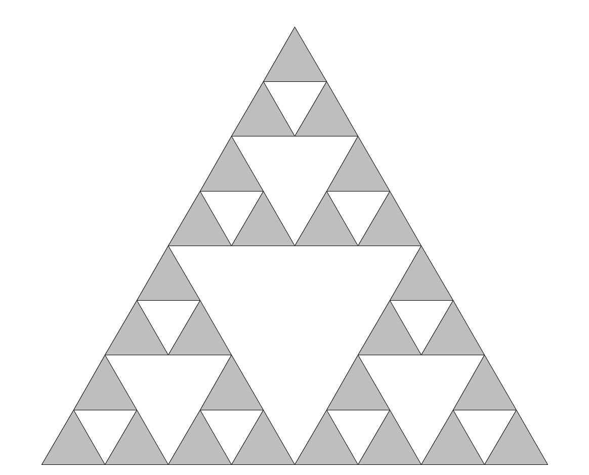 Sierpinski Triangle iteration 3