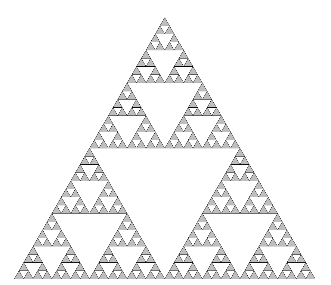 Sierpinski Triangle iteration 5